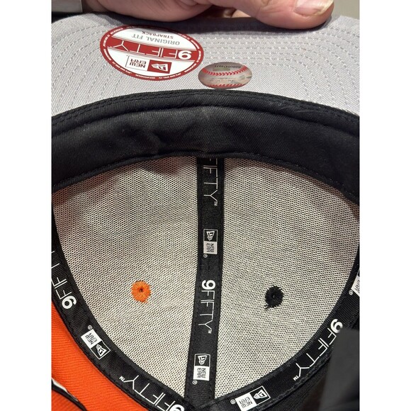 Baltimore Orioles New Era 9FIFTY MLB Cooperstown Snapback Hat Cap Retro Wool - Picture 8 of 9